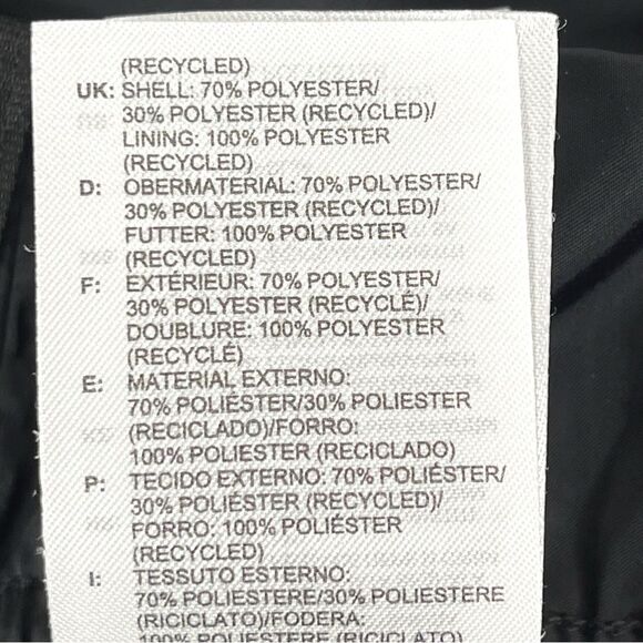 Adidas Black 7/8 Satin Wide Leg Drawcord Athleisure Pants Size Small - Picture 8 of 12